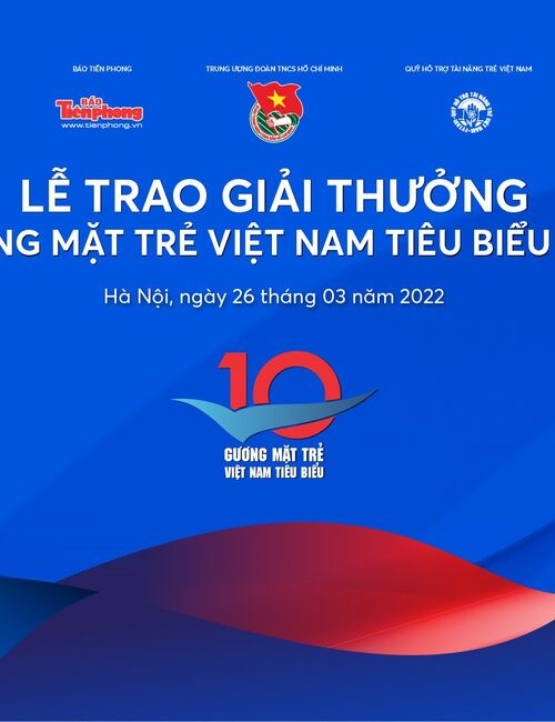 10 Gương mặt trẻ Việt Nam tiêu biểu