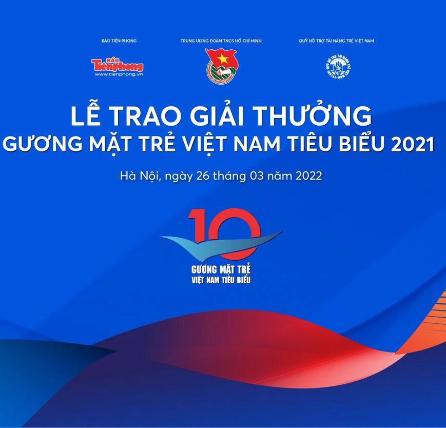 10 Gương mặt trẻ Việt Nam tiêu biểu