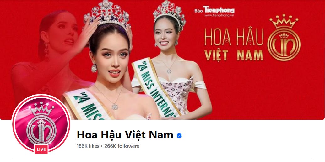 Fanpage Hoa Hậu Việt Nam